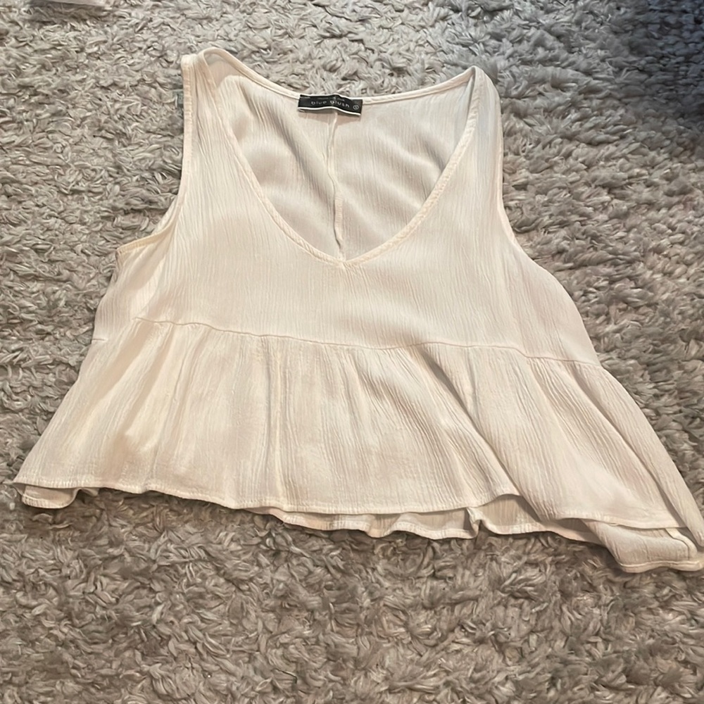 White tank top